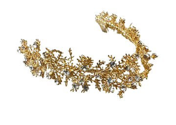 it's thyme | gold headpiece
